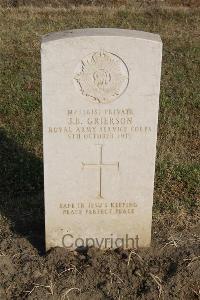 Ismailia War Memorial Cemetery - Grierson, James Baird